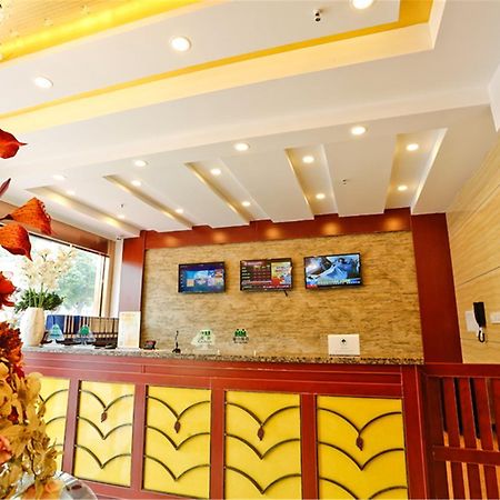 Greentree Inn Anhui Fuyang Yijing International North Door Busniess Hotel Eksteriør bilde