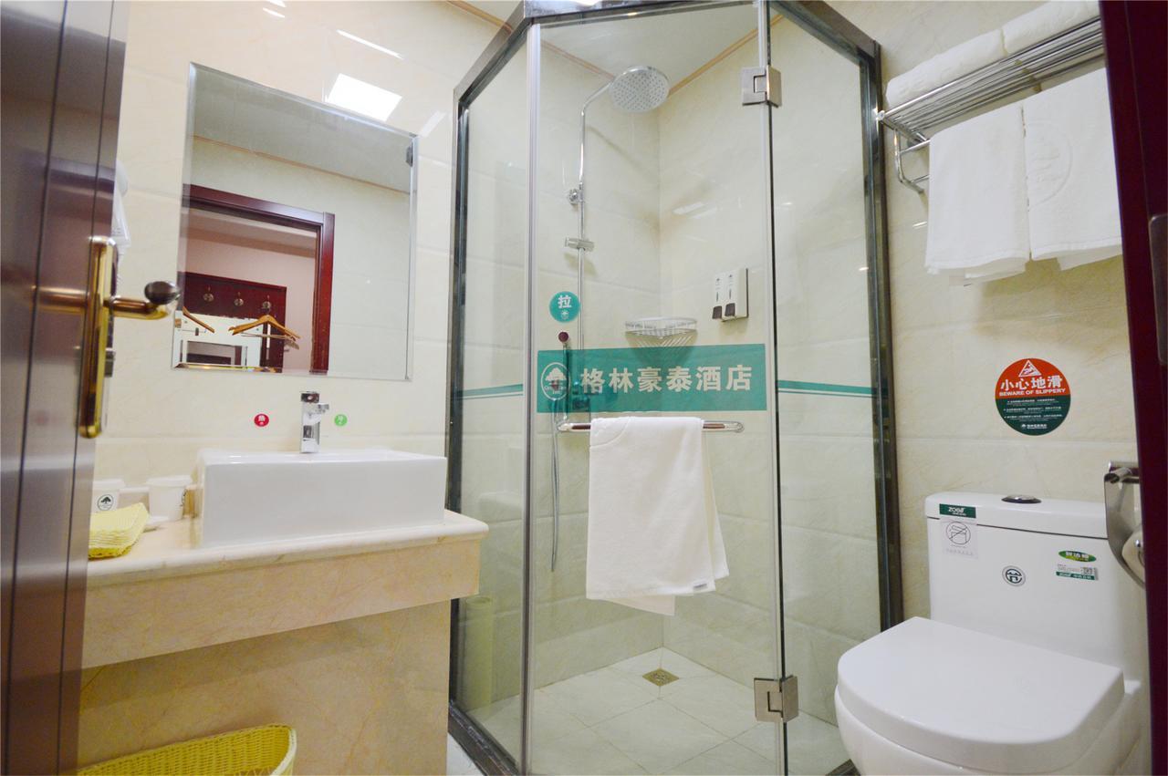 Greentree Inn Anhui Fuyang Yijing International North Door Busniess Hotel Eksteriør bilde