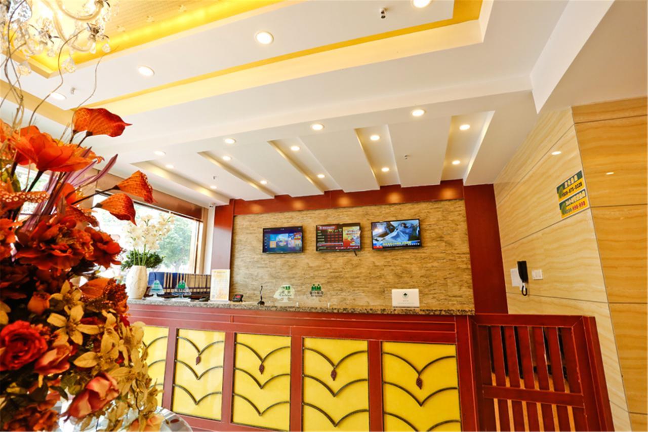 Greentree Inn Anhui Fuyang Yijing International North Door Busniess Hotel Eksteriør bilde